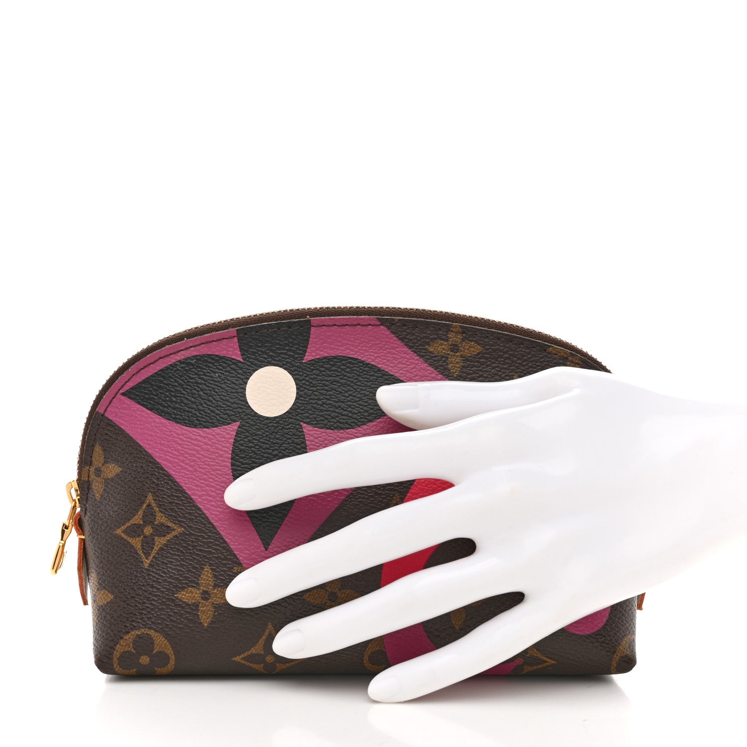 Monogram Game On Cosmetic Pouch