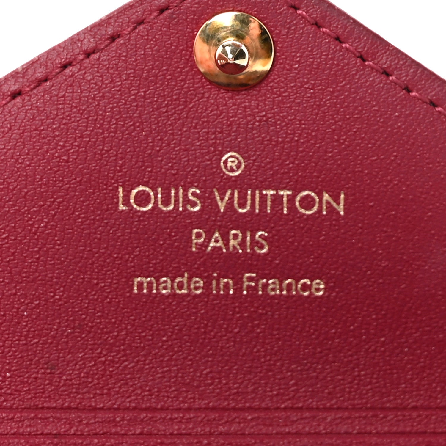 Monogram Small Kirigami Pochette Insert Fuchsia