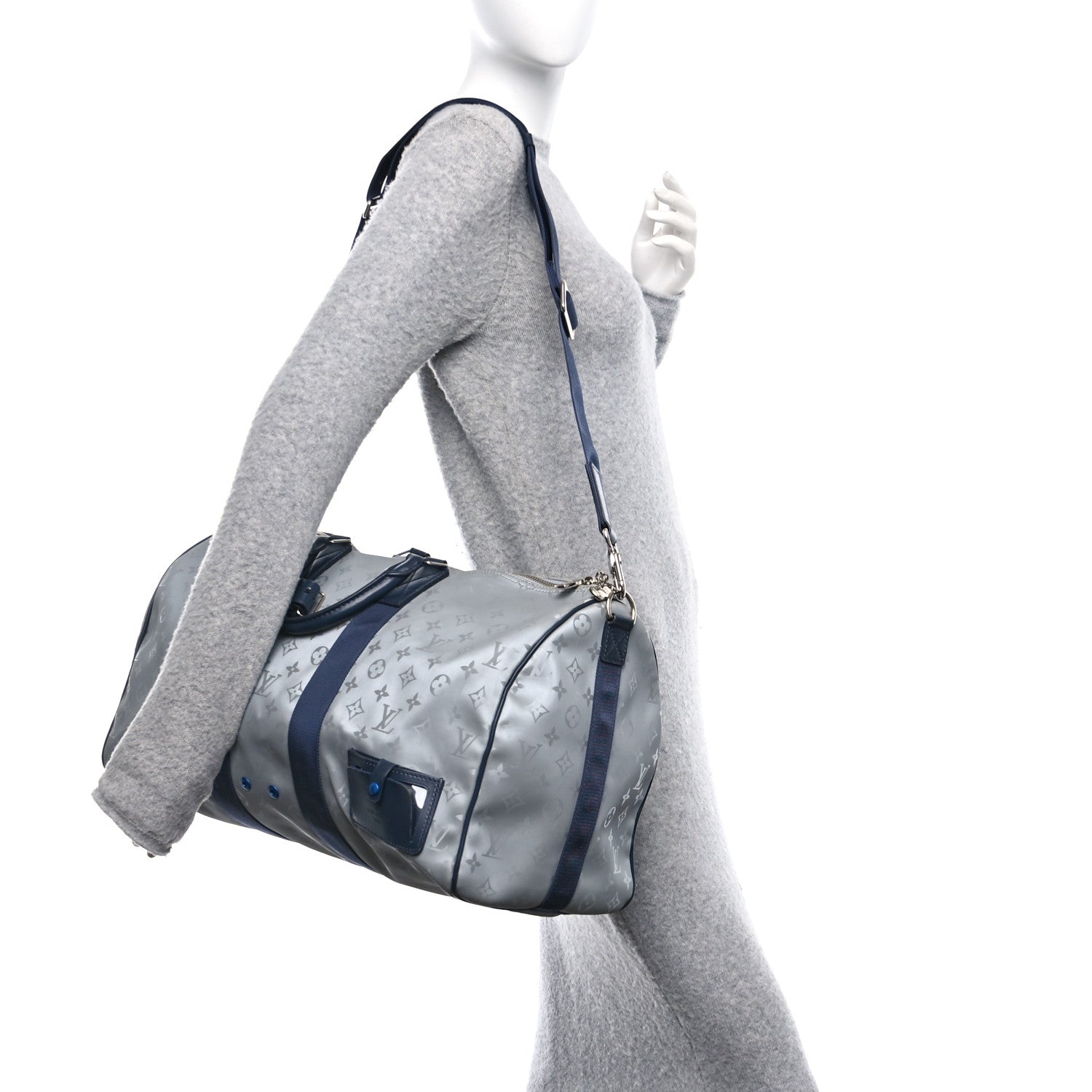 Monogram Satellite Keepall Bandouliere 50