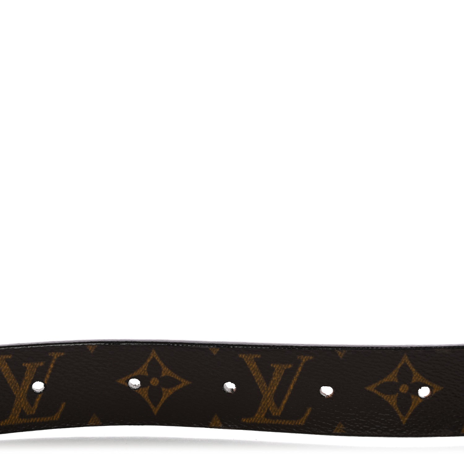 Monogram Ceinture Belt Gold Buckle 80 32