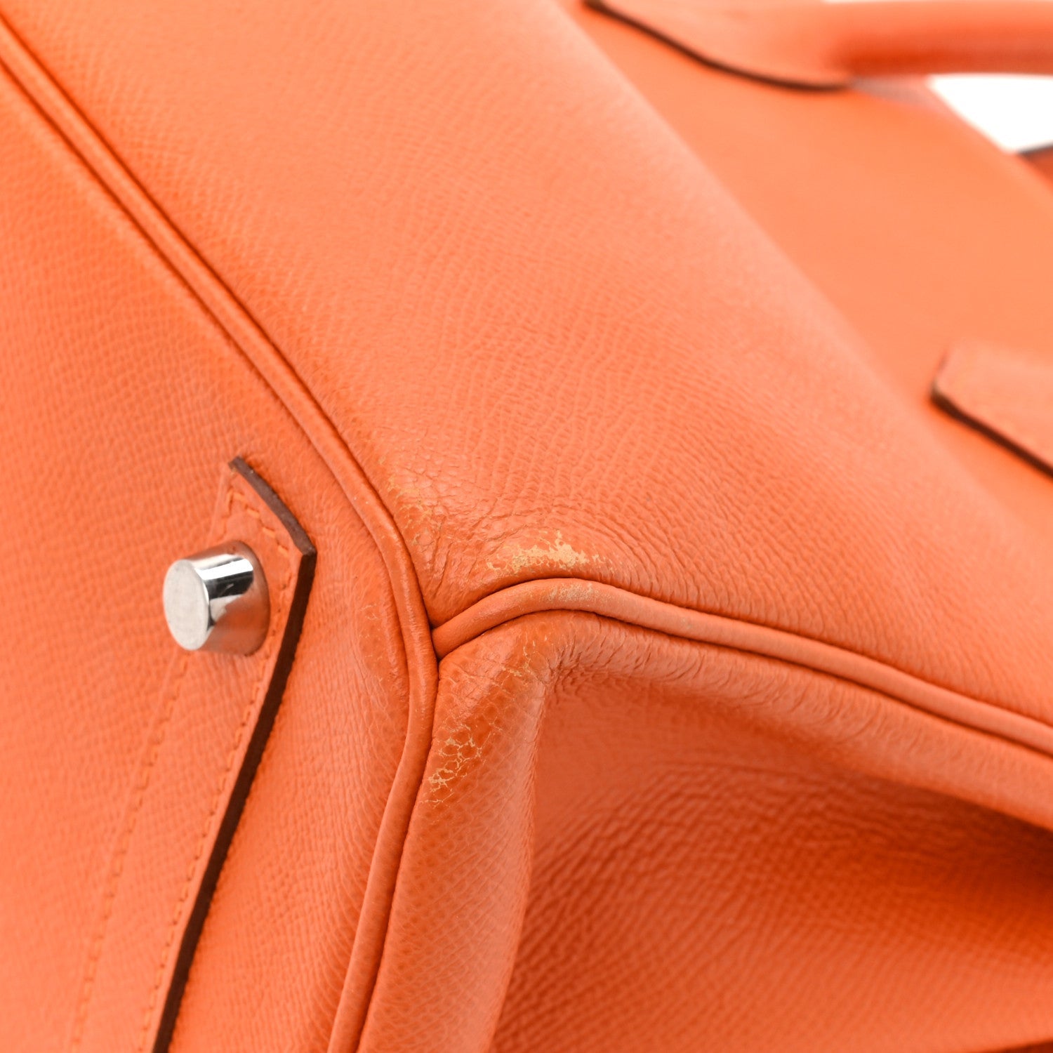 Epsom Birkin 30 Orange
