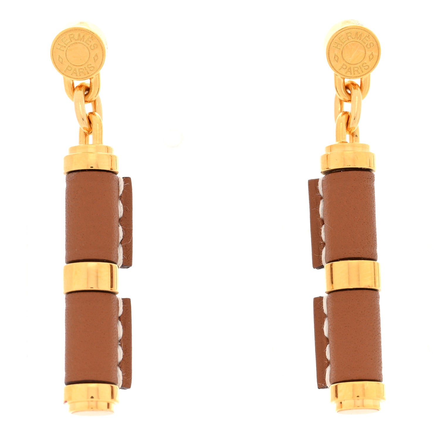 Swift PM Charniere Earrings Gold