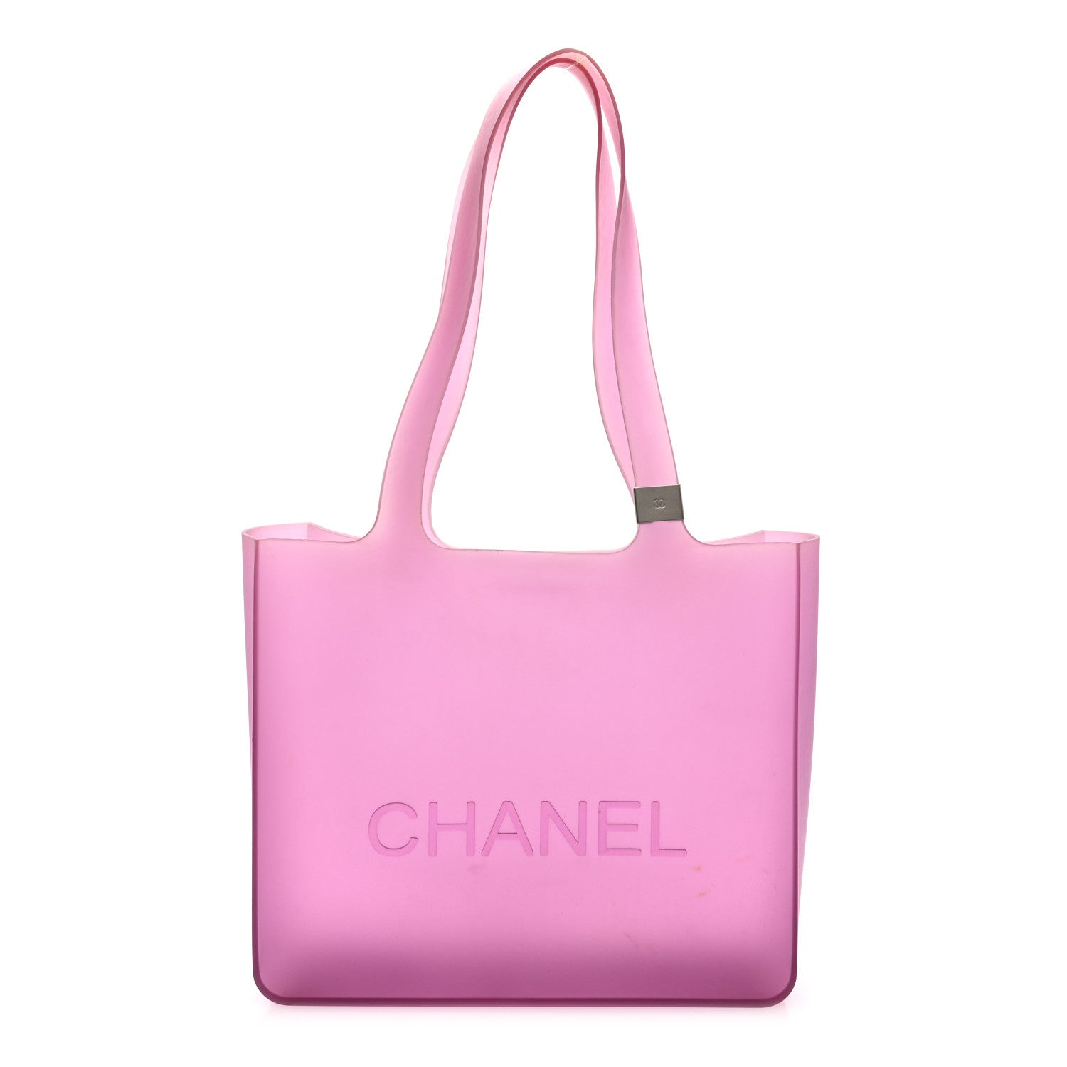 Jelly Rubber Tote Purple