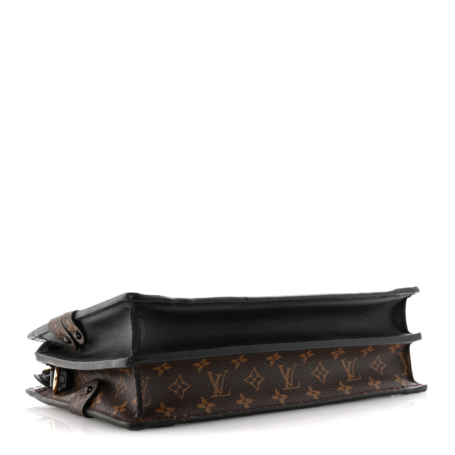 Reverse Monogram Trunk Clutch