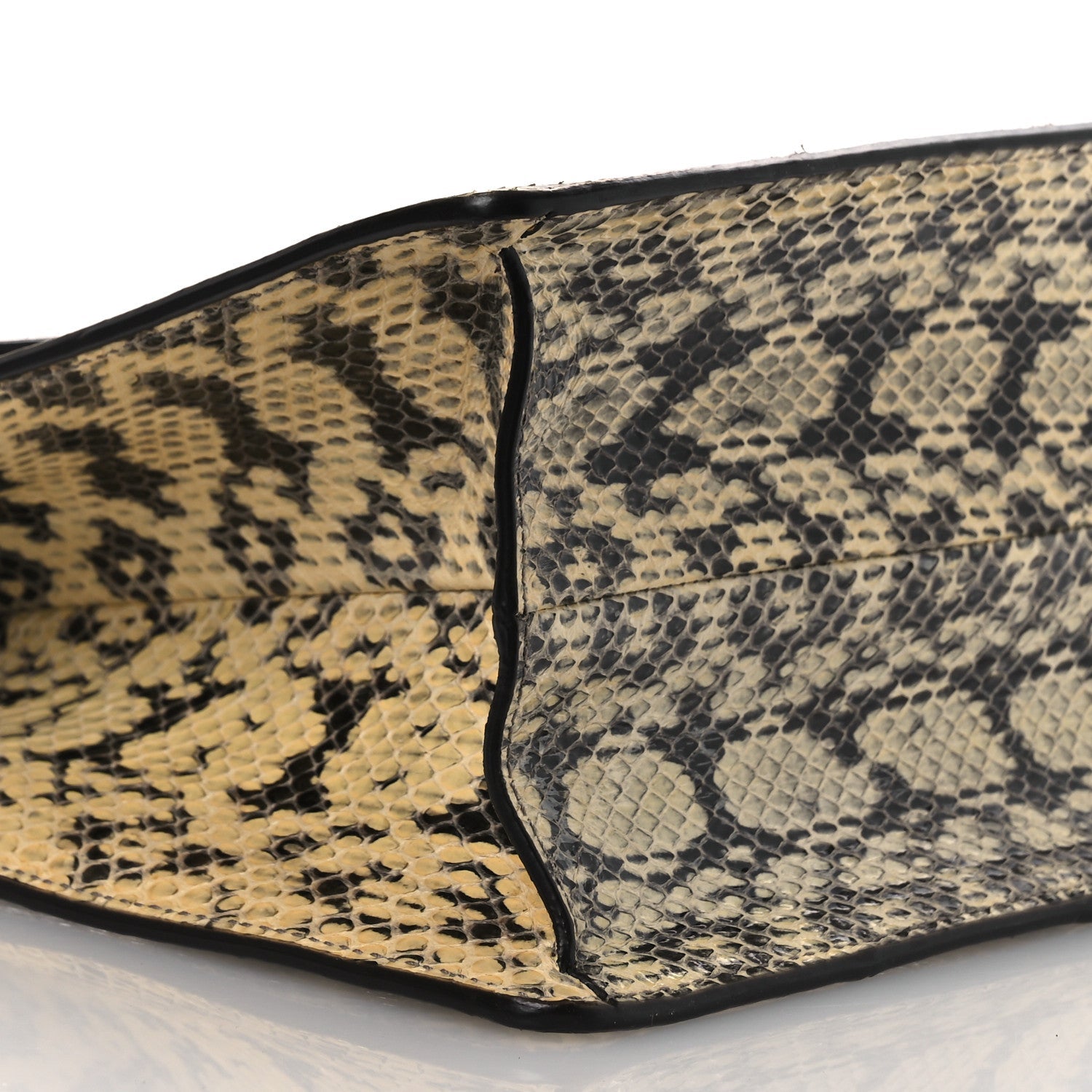 Snakeskin Medium Sylvie Top Handle Roccia