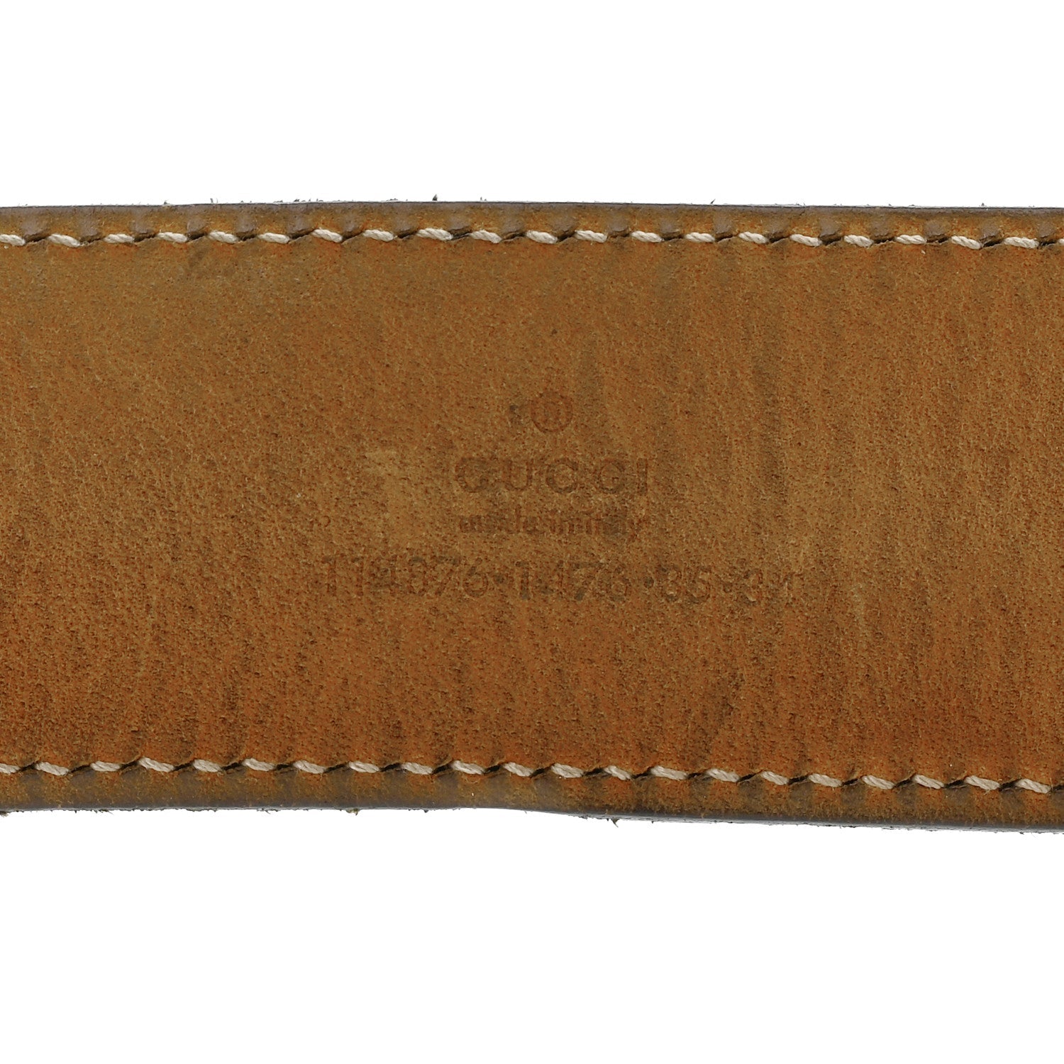Guccissima Interlocking G 40mm Belt 85 34 Black