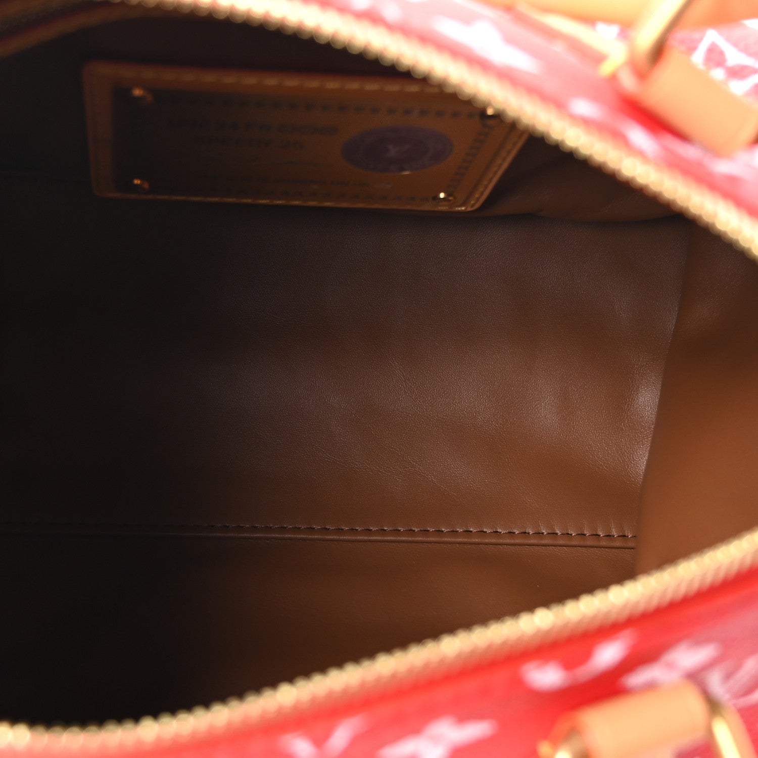 Soft Calfskin Monogram Speedy P9 Bandouliere 25 Red
