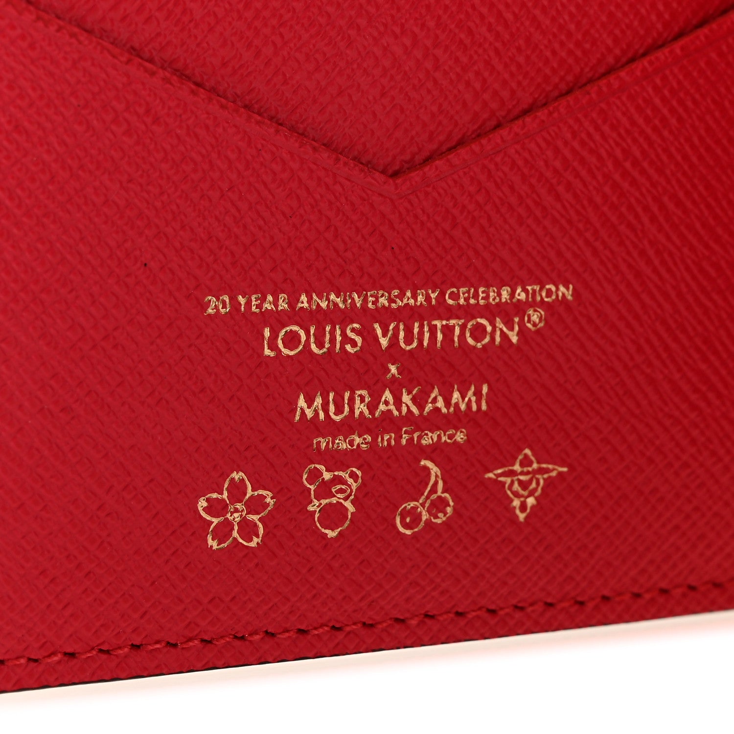 LV X TM Monogram Cerises Passport Cover