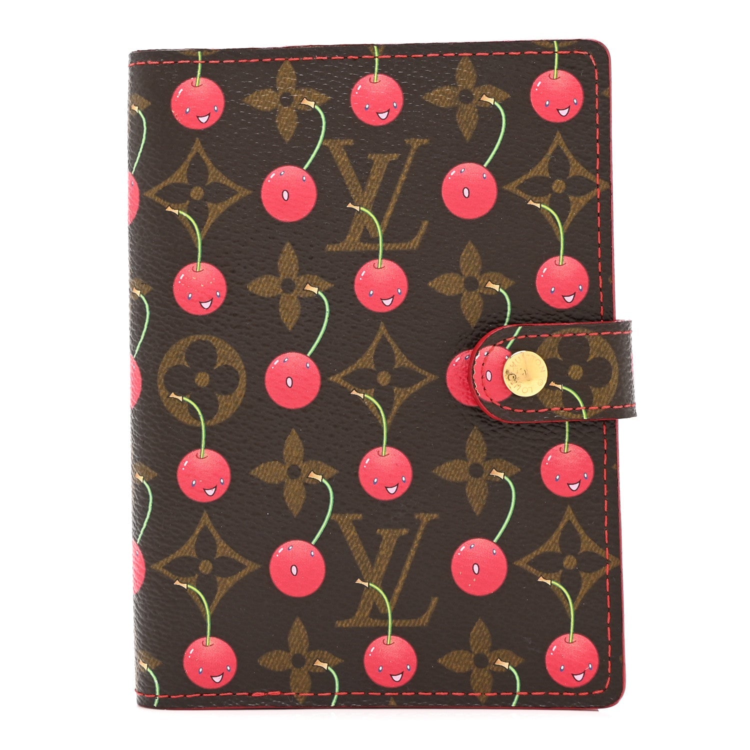 Monogram Cerises Small Ring Agenda Cover