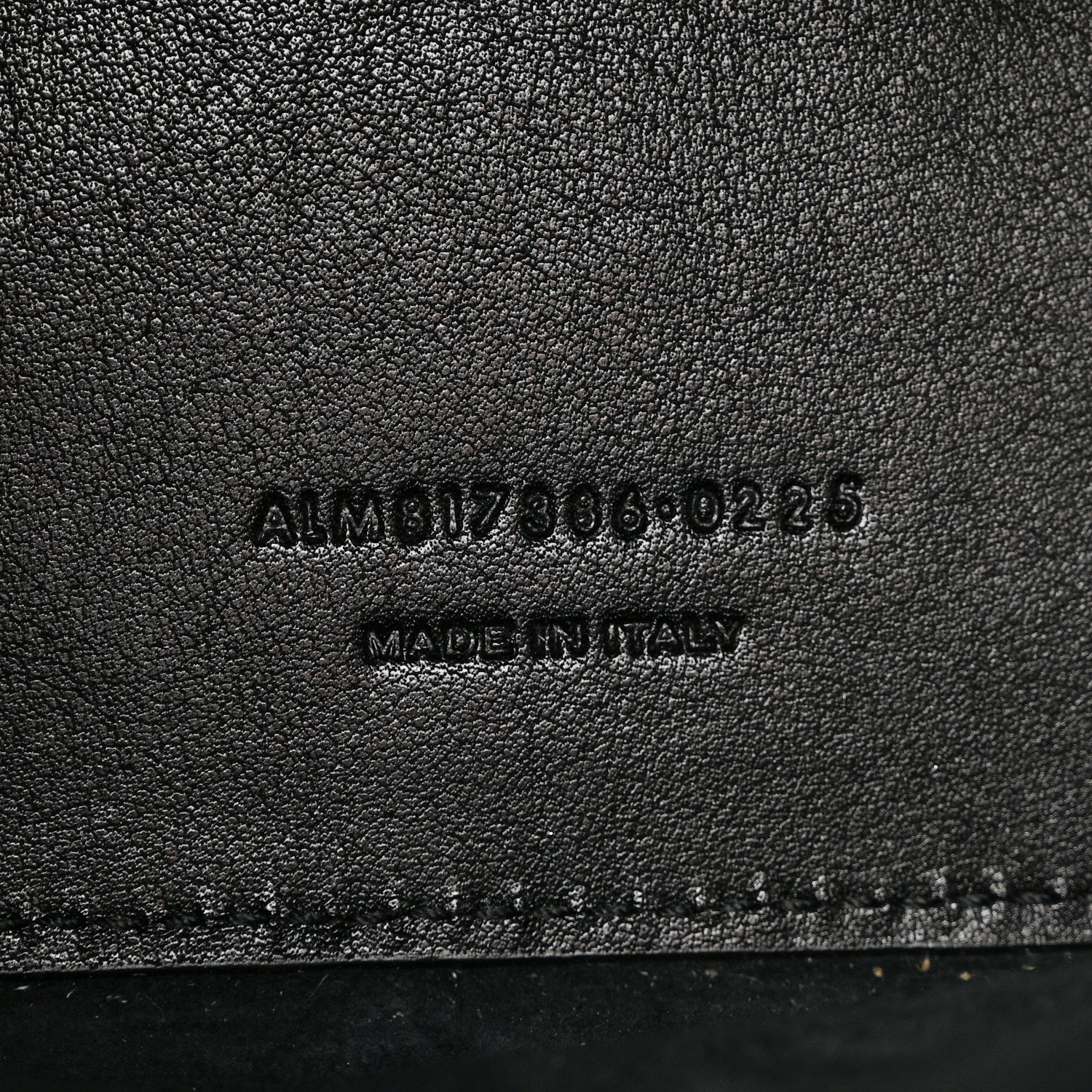 Calfskin Small Bucket Bag Black
