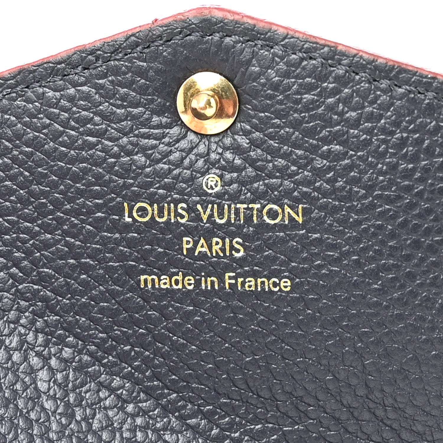 Empreinte Key Pouch Marine Rouge