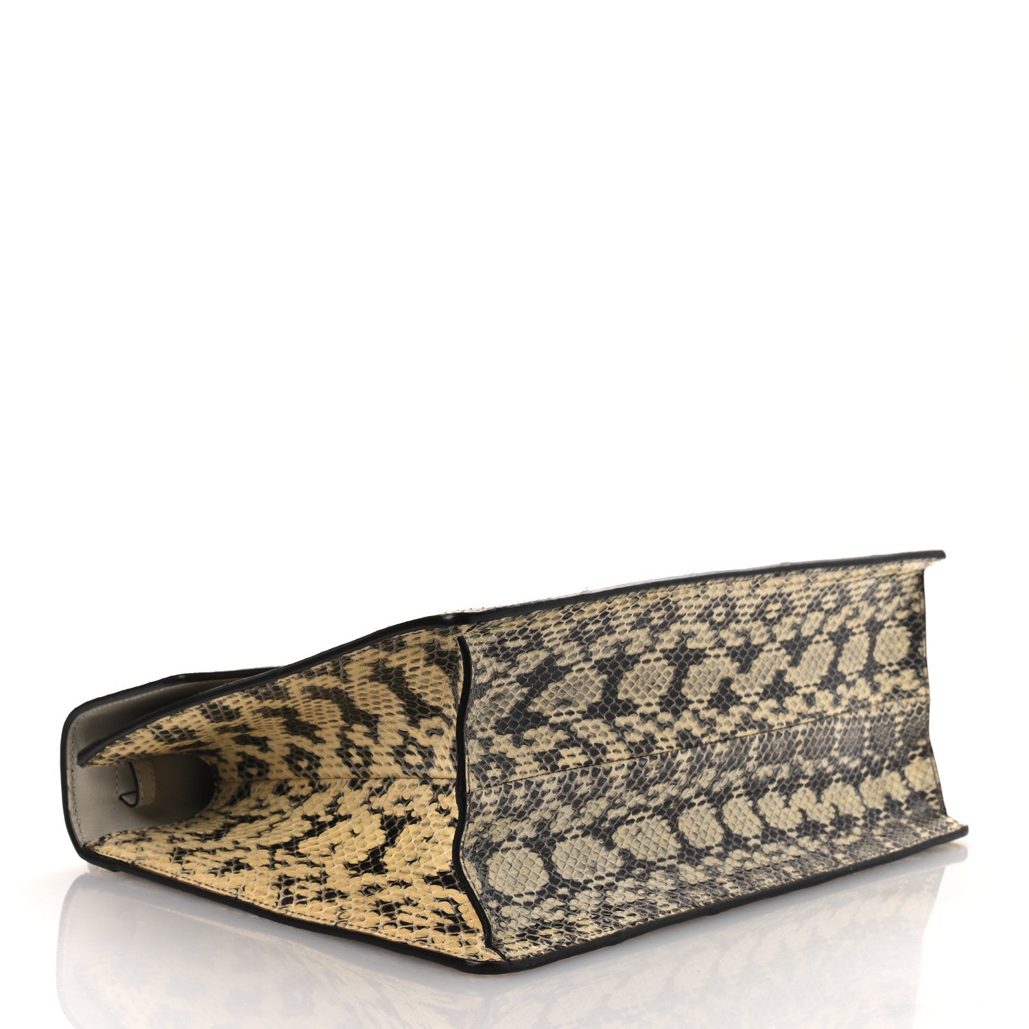 Snakeskin Medium Sylvie Top Handle Roccia