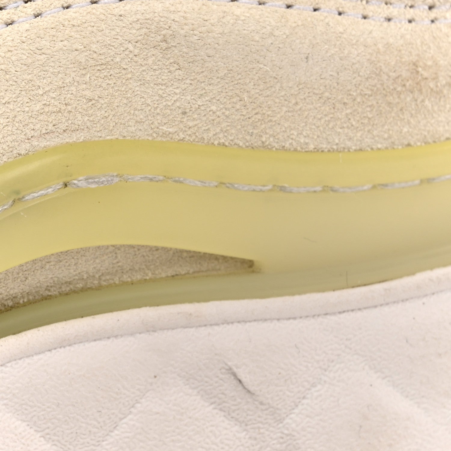 Velvet Calfskin Mixed Fibers CC Sneakers 36 Ivory Black