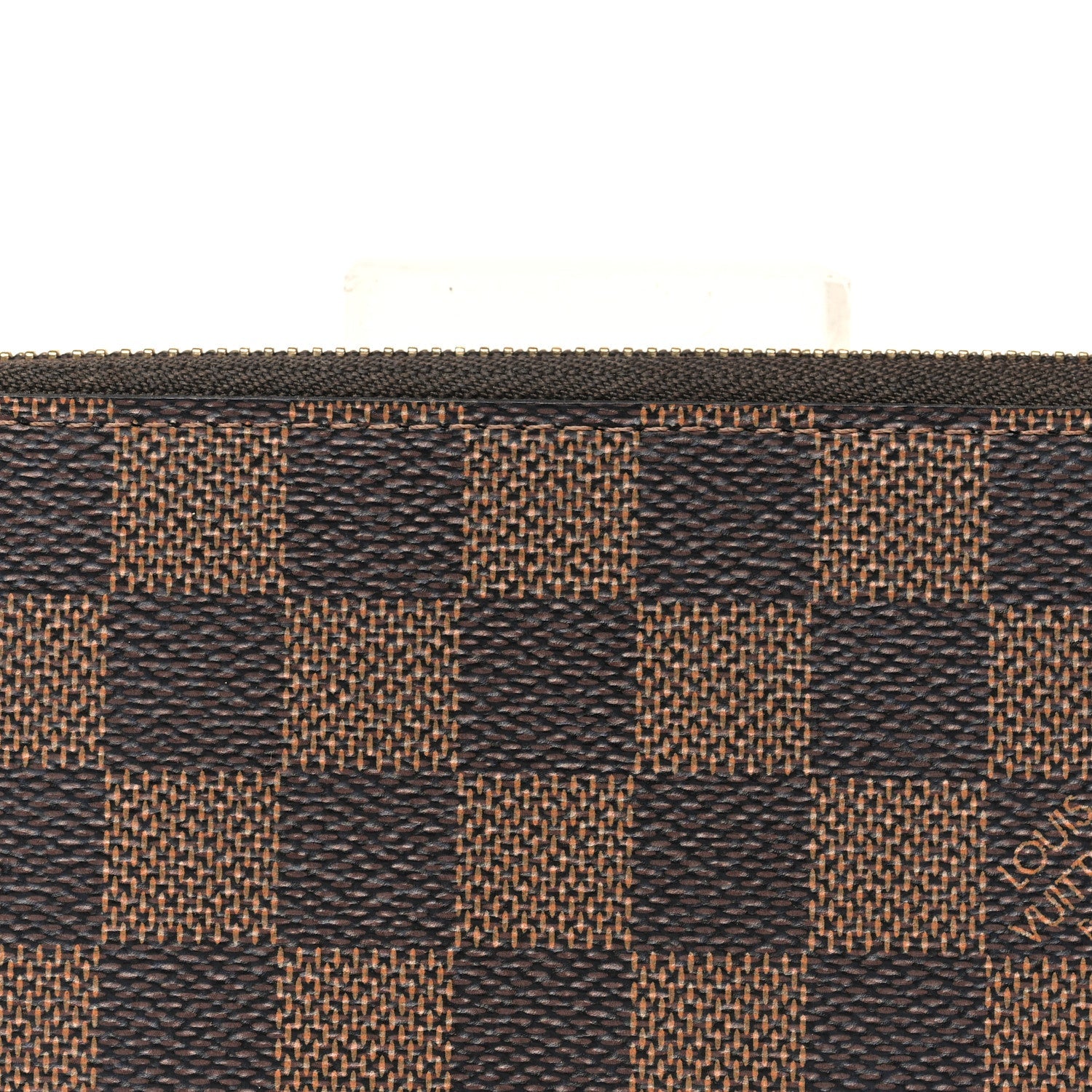 Damier Ebene Clemence Wallet Cherry