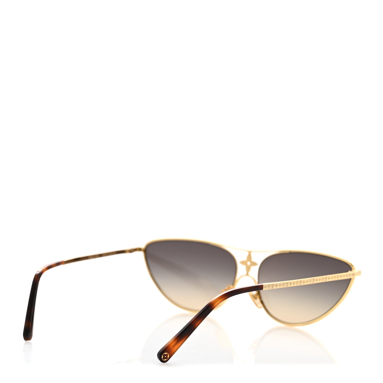 Metal LV Star Cat Eye Sunglasses Z1867U Gold