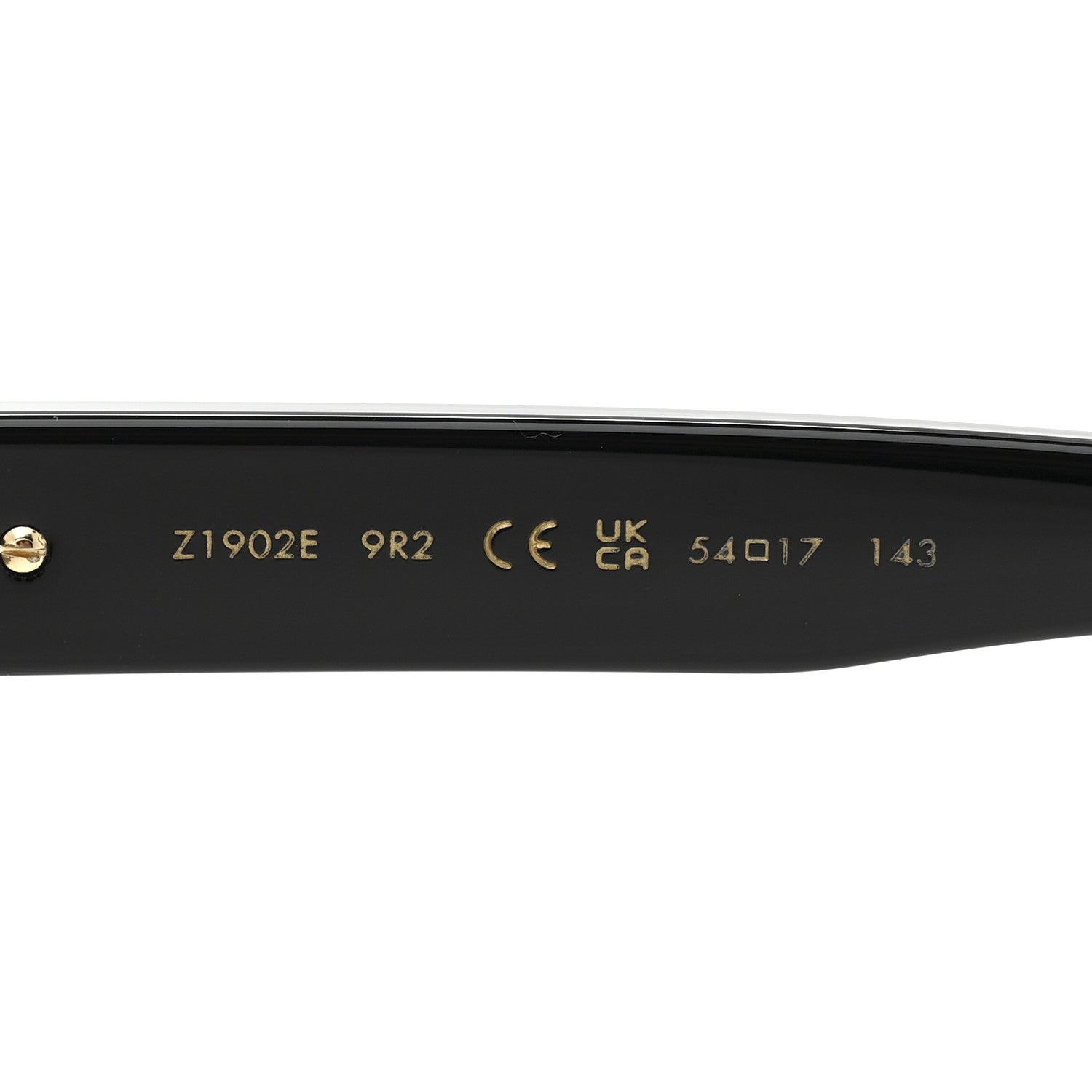 LV X YK Acetate Painted Dots Sunglasses Z1902W Black White