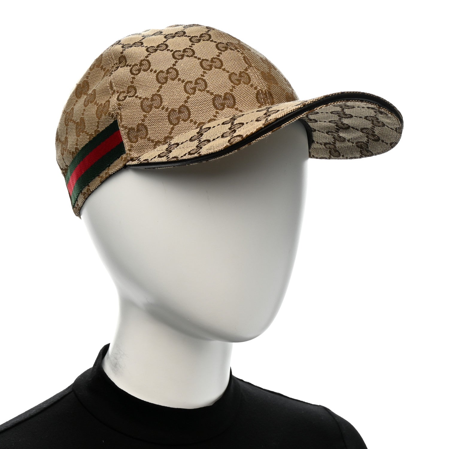 Monogram Web Baseball Hat L Beige Cocoa