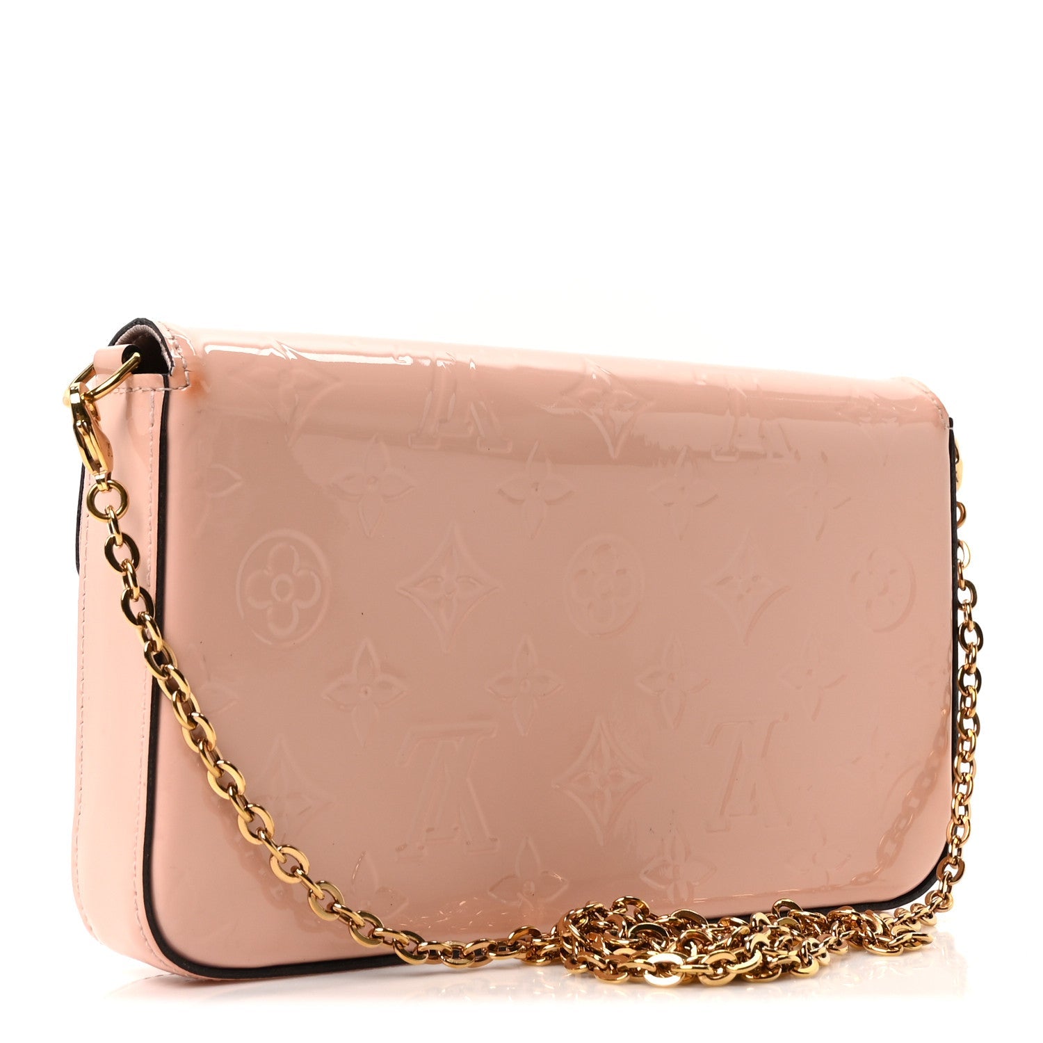 Vernis Felicie Chain Wallet Rose Ballerine