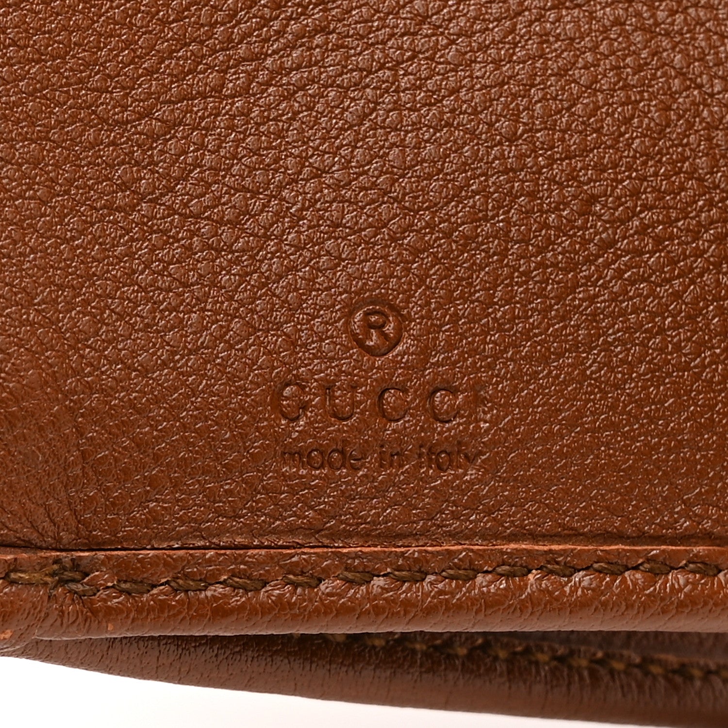 Wonka Grain Calfskin Diana Tri-Fold Wallet Cuir
