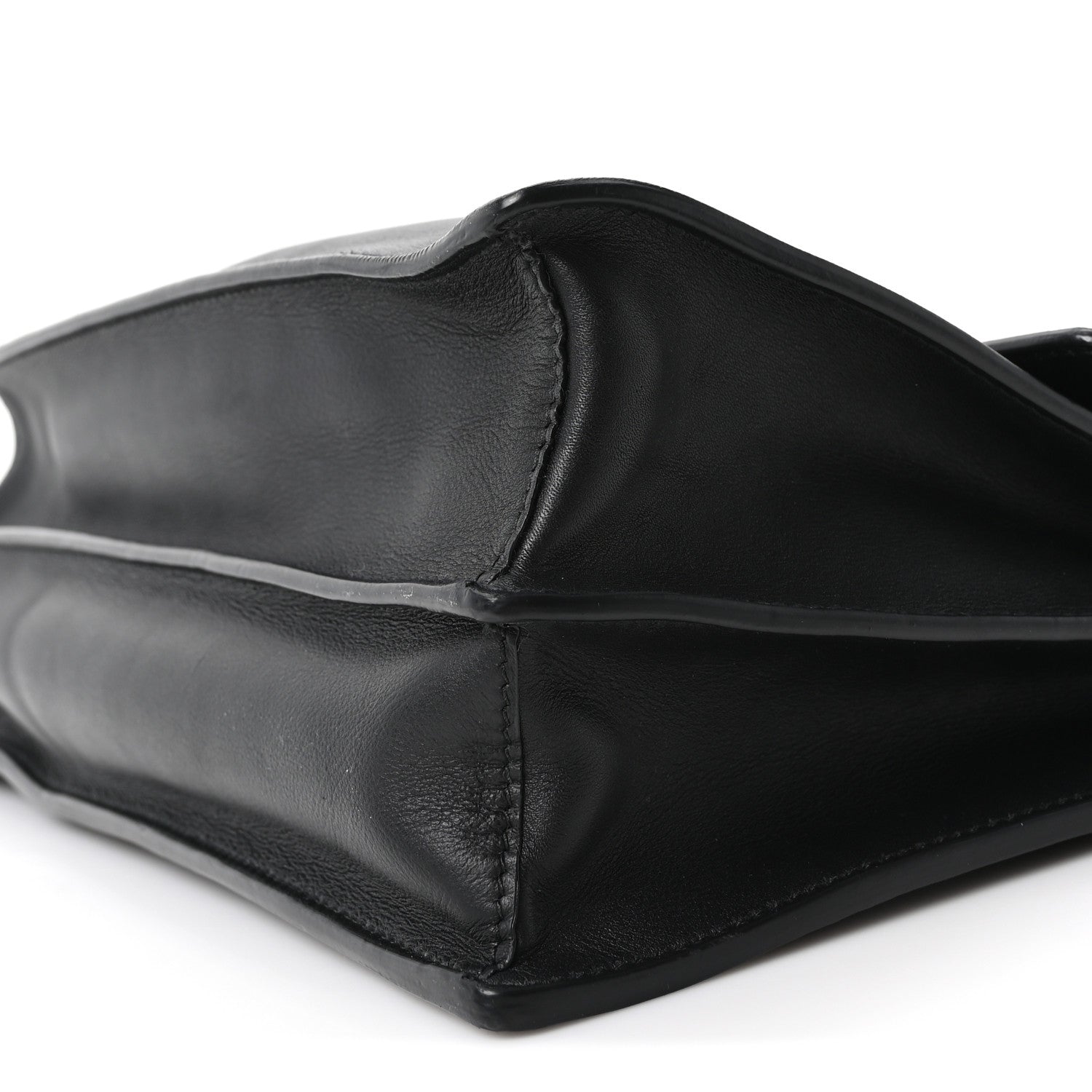 Calfskin Medium Soft Sound Shoulder Bag Black