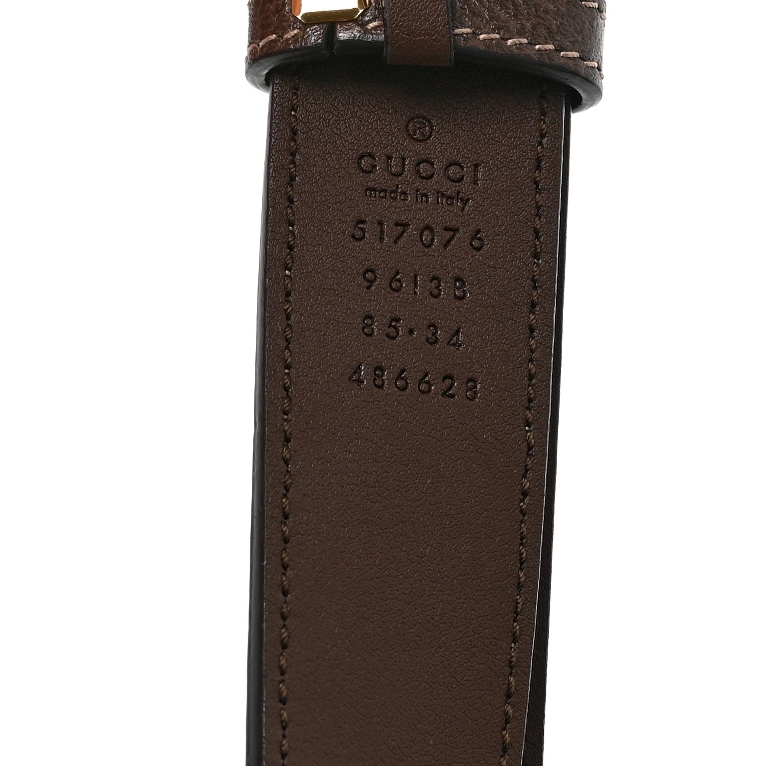 GG Supreme Monogram Web Small Ophidia Belt Bag 85 34 Dark Brown
