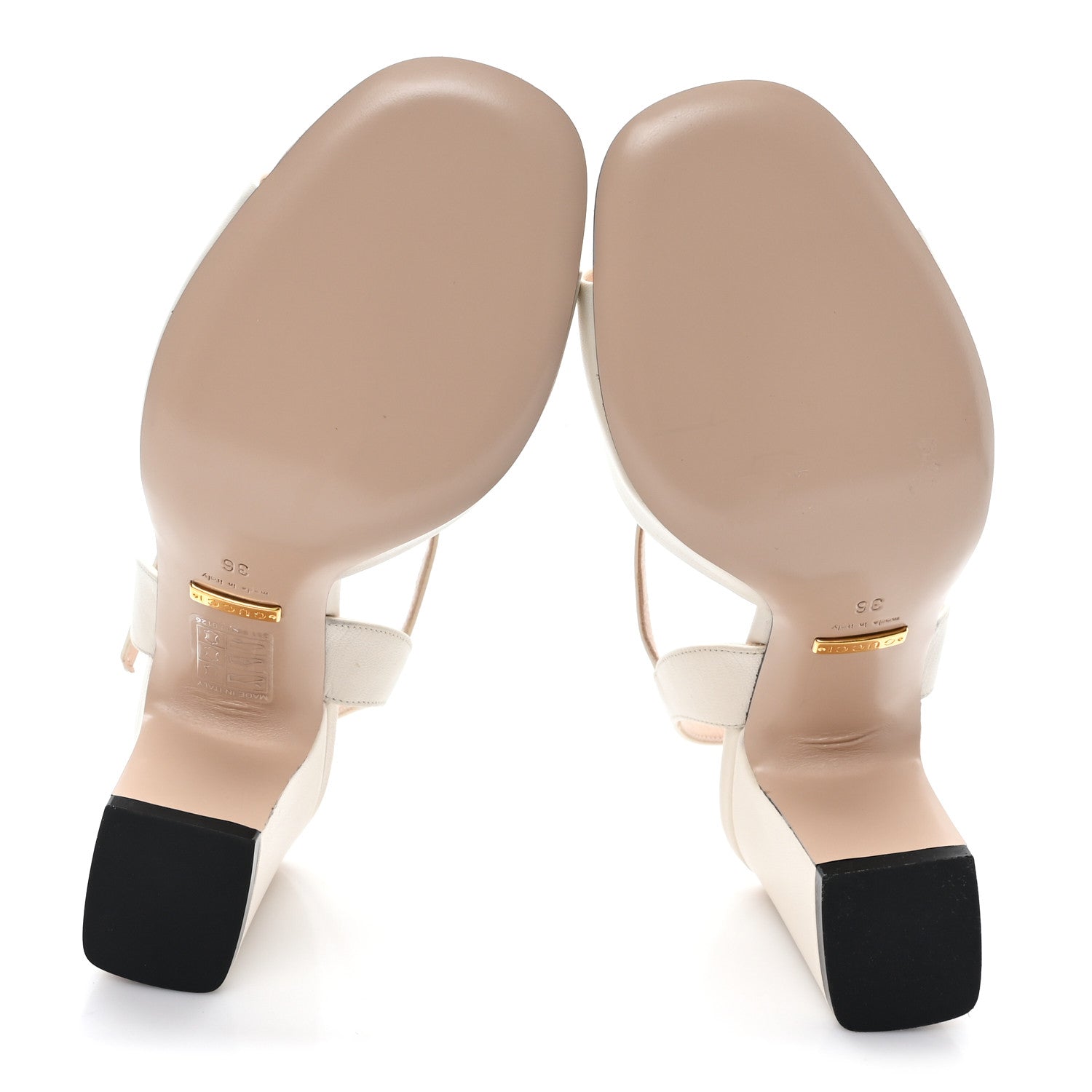 Malaga Kid Horsebit Lady 75mm Sandals 36 Mystic White