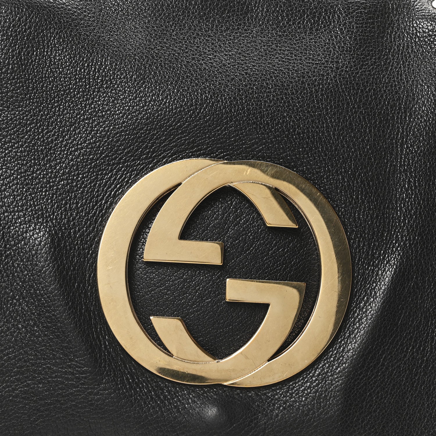 Calfskin Blondie Shoulder Flap Black