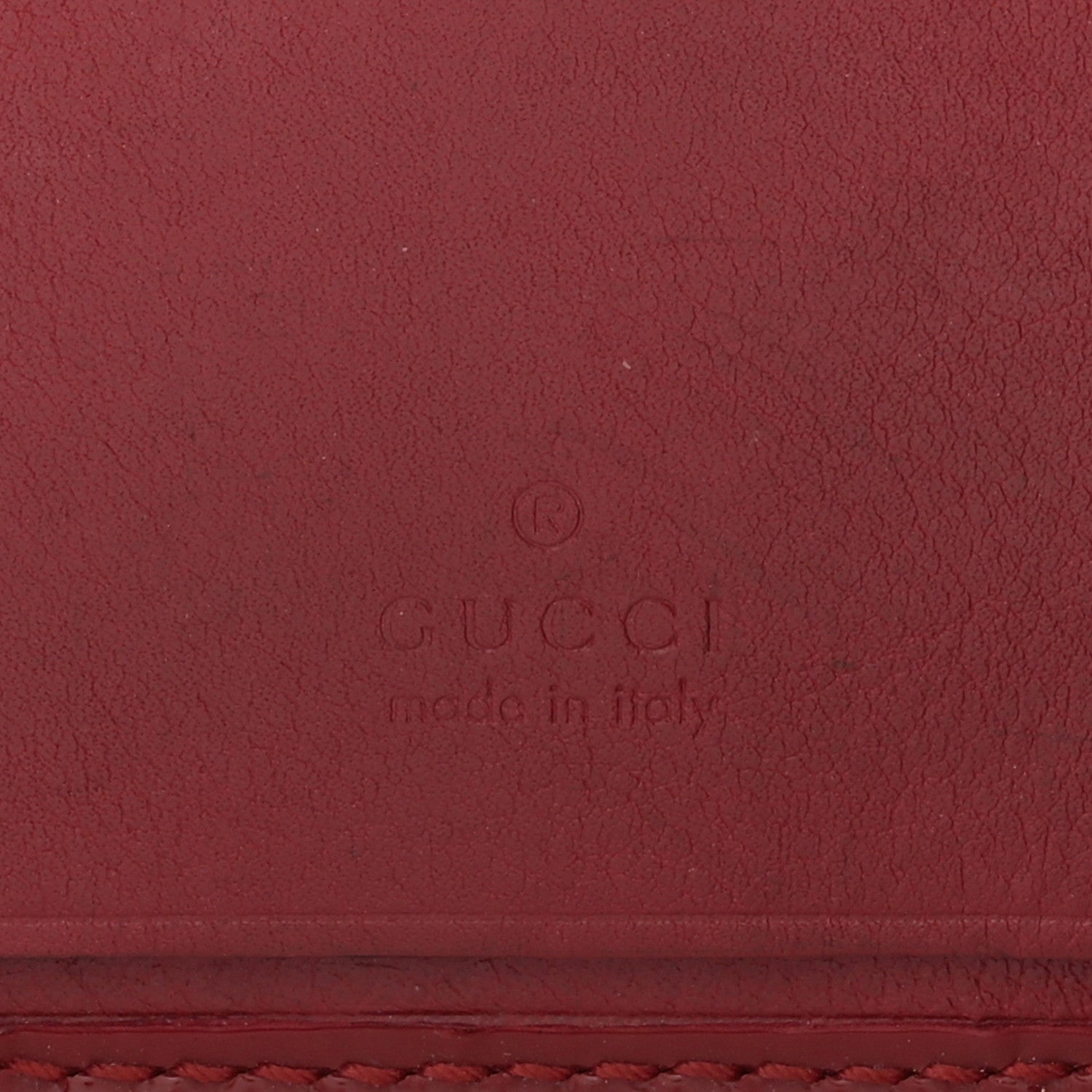 Patent Microguccissima Heart 6 Key Holder Case Red