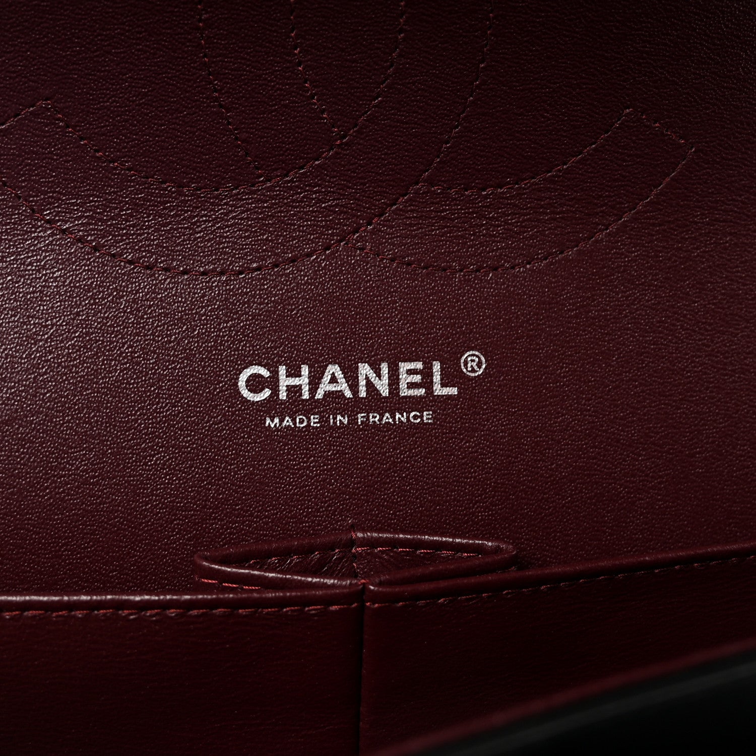 Lambskin Quilted Jumbo Double Flap Black