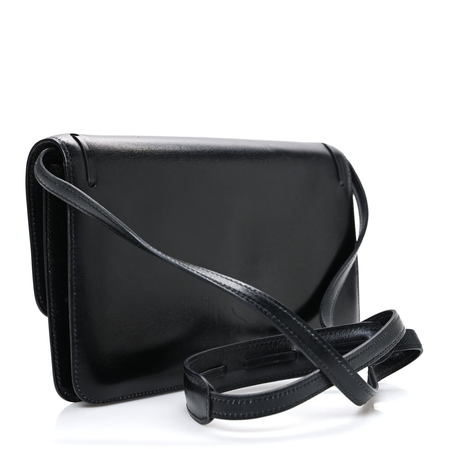 Box Tassel Shoulder Bag Black