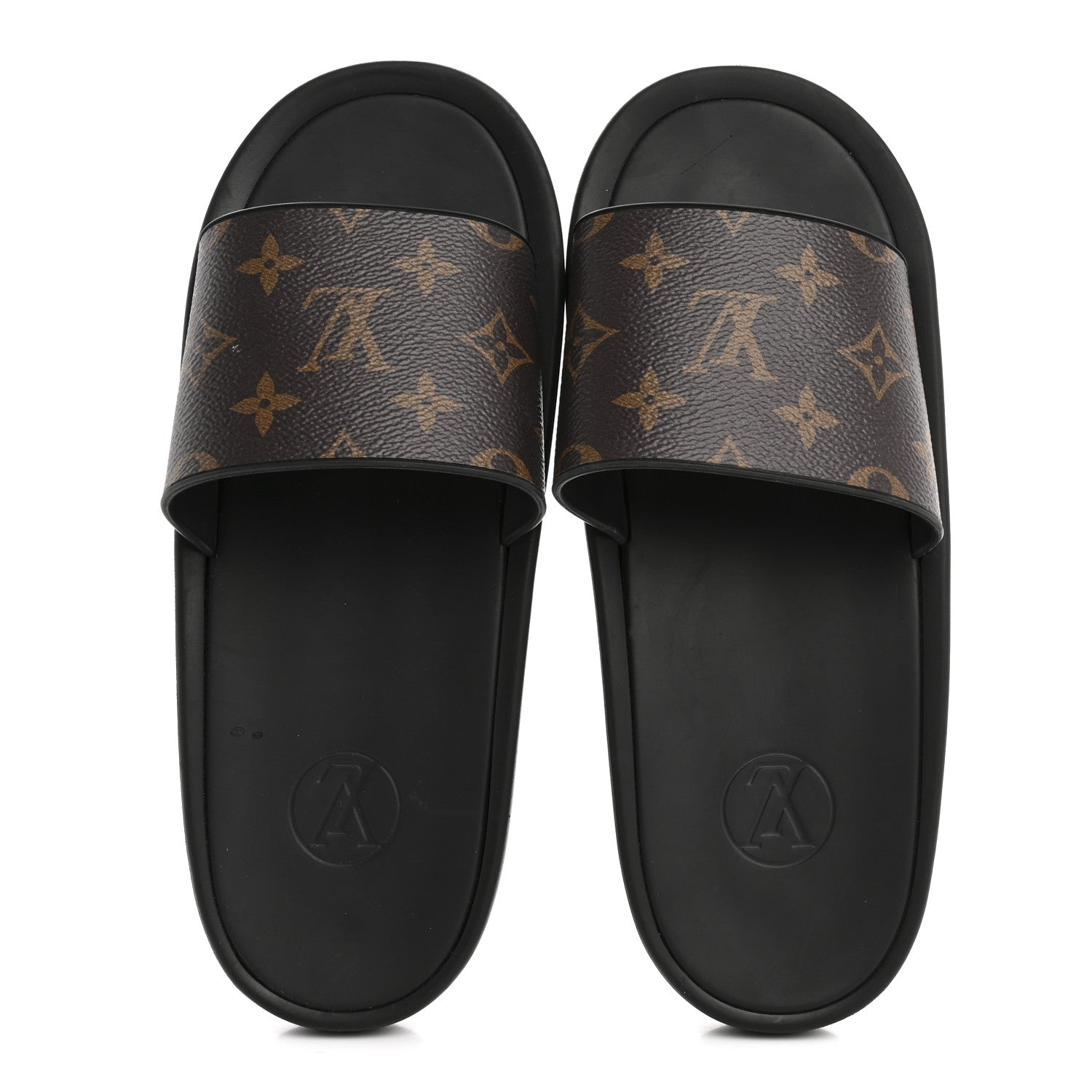 Monogram Sunbath Slide Sandals 39
