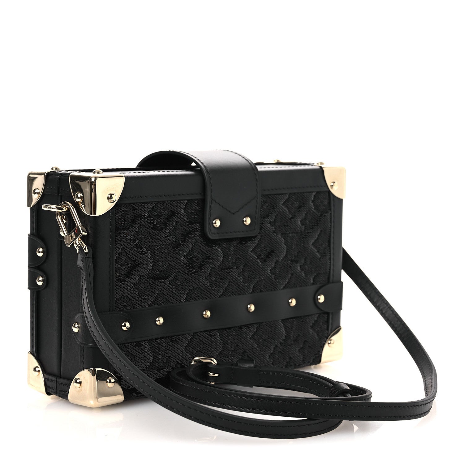 Sequins Petite Malle Black