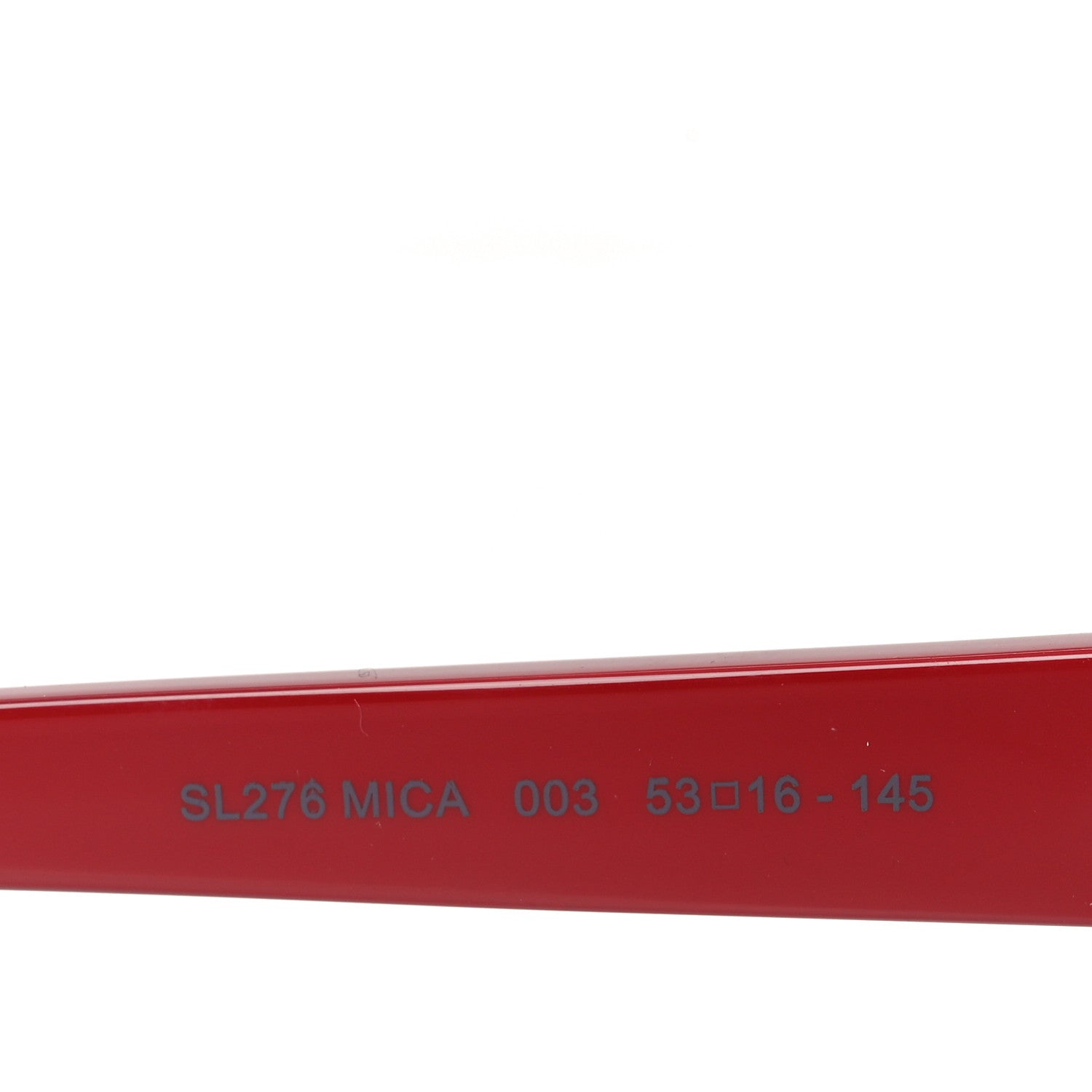 Mica SL 276 Acetate Cat Eye Sunglasses Red
