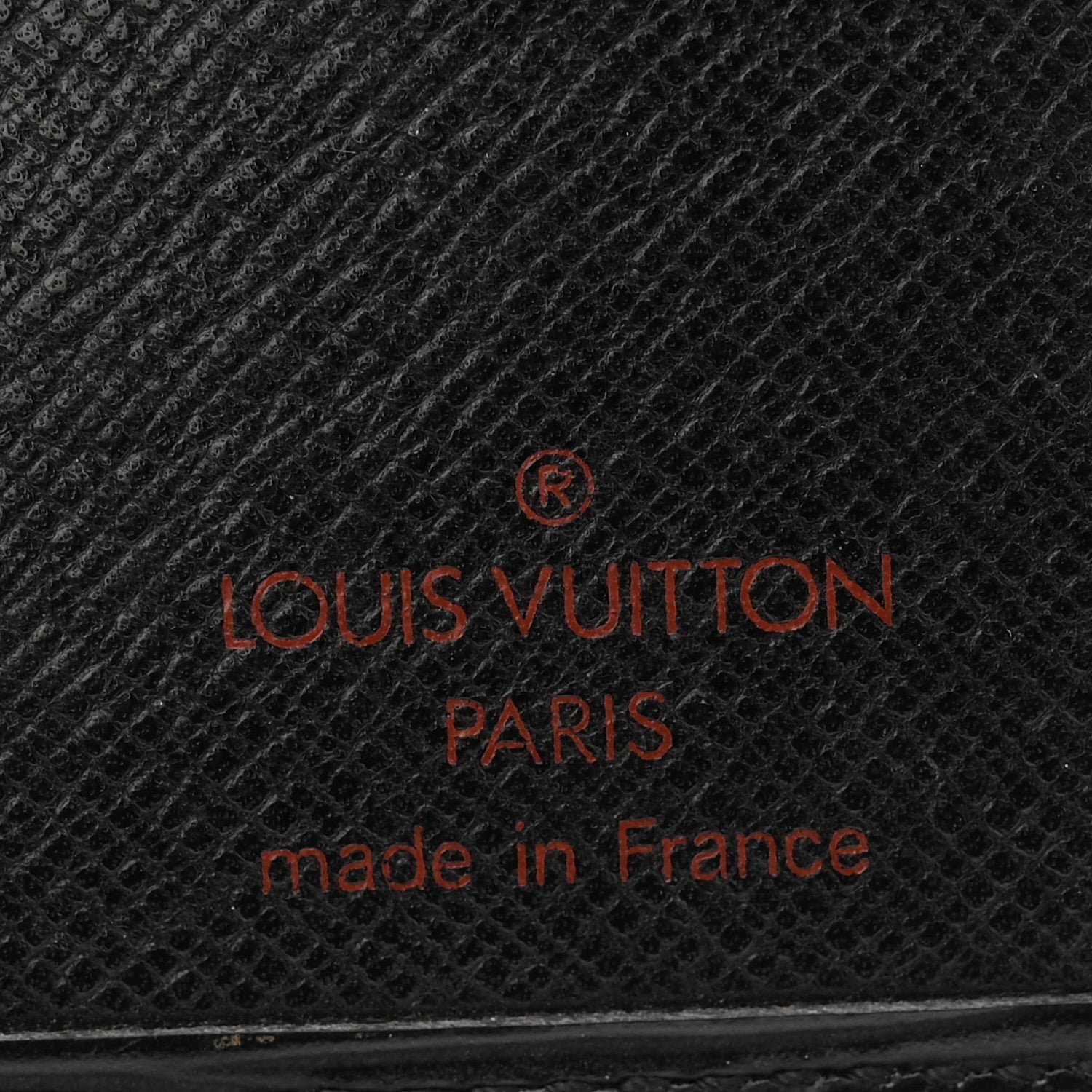 Epi Card Holder Black