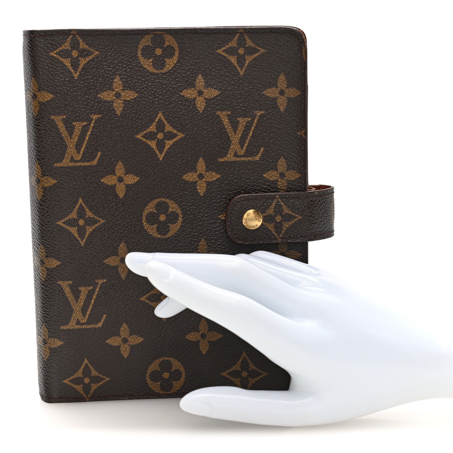 Monogram Medium Ring Agenda Cover