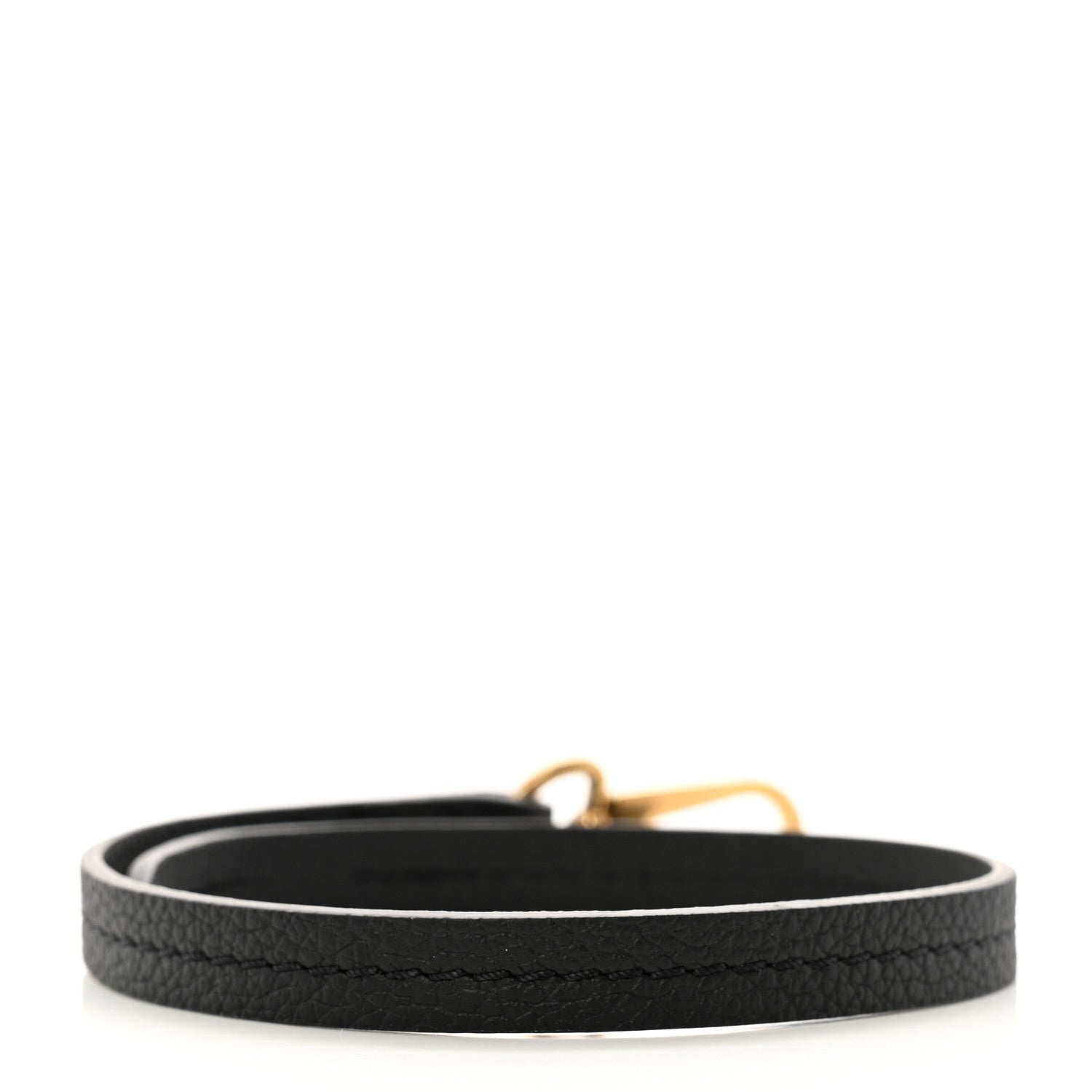 Calfskin Pochette Accessories Strap Black