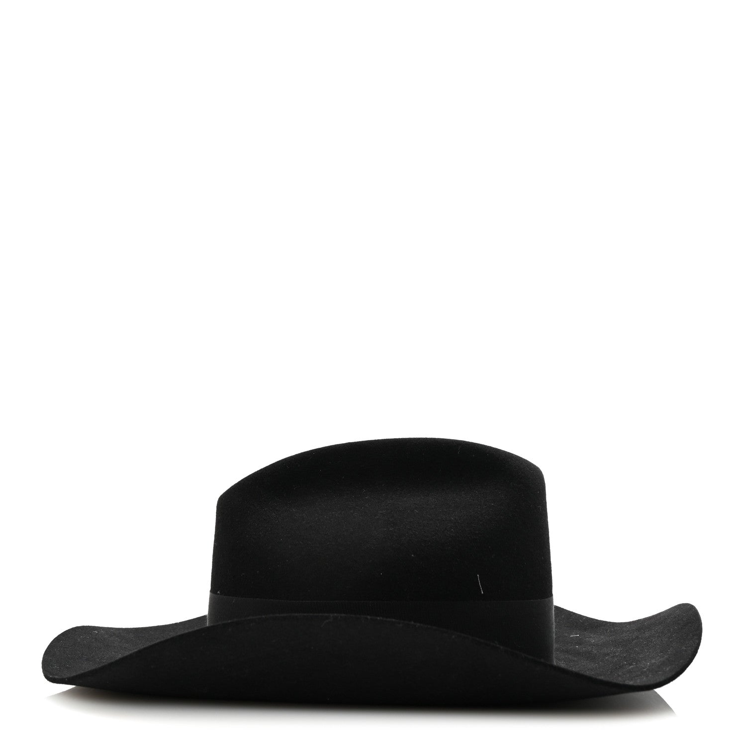 Felt Dallas Wide Brim Hat S Black