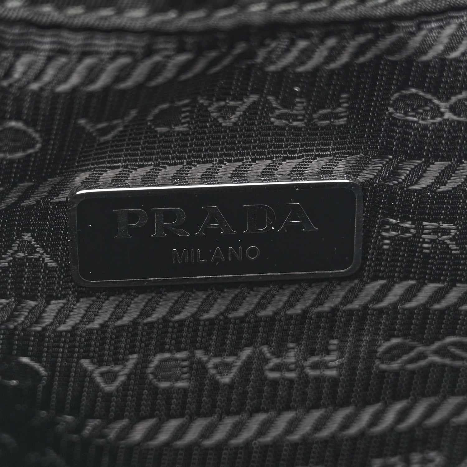 Re-Nylon Vela Drawstring Wristlet Pouch Black