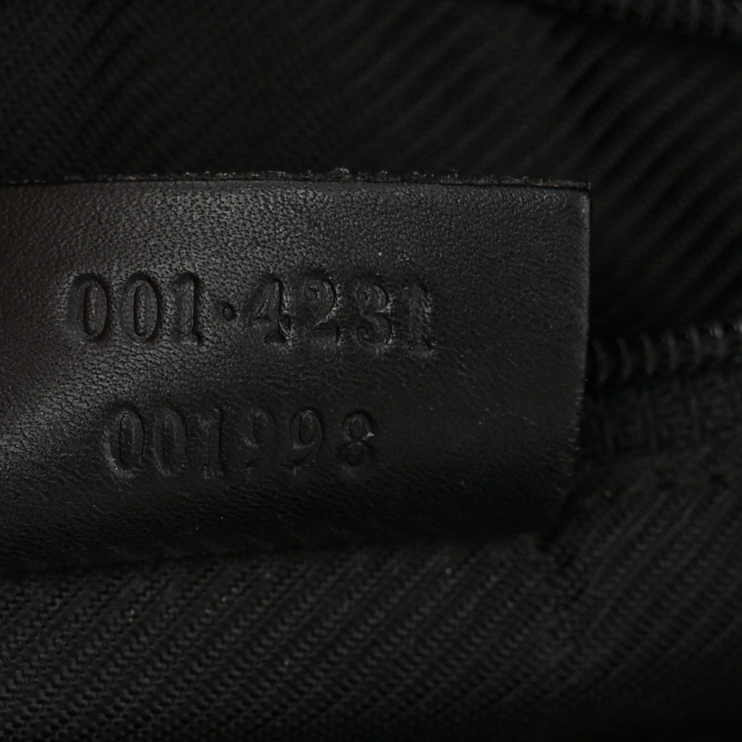 GG Monogram Shoulder Bag Black