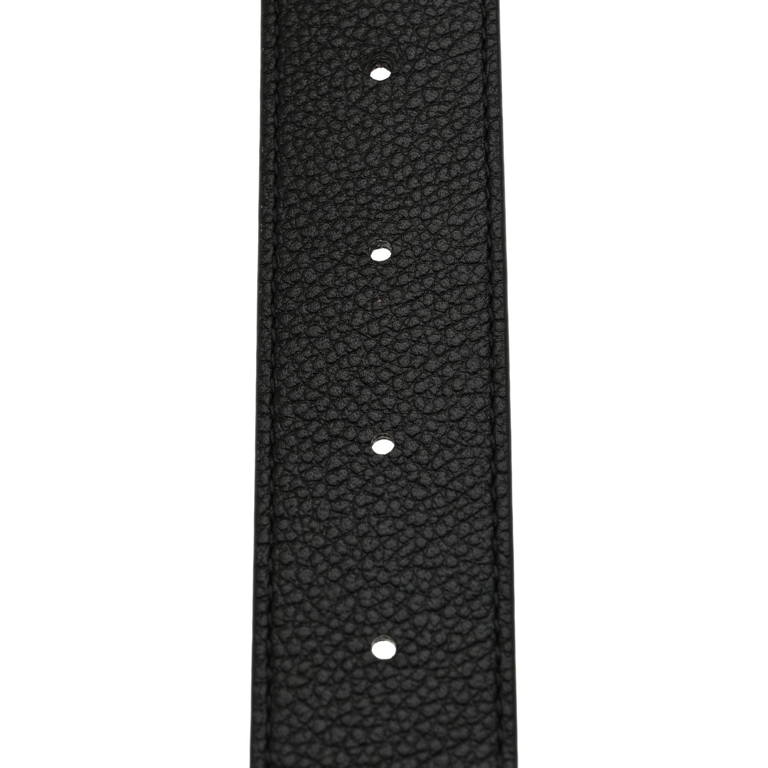 Calfskin Monogram 30mm LV Initiales Reversible Belt 85 34 Black