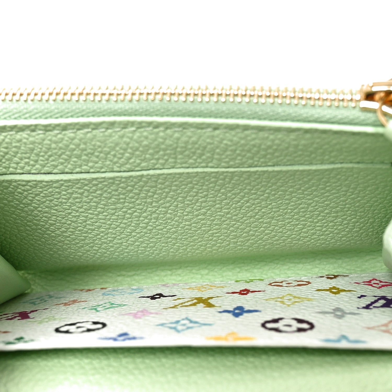 X TM Empreinte Monogram Rosalie Coin Purse Green Tea