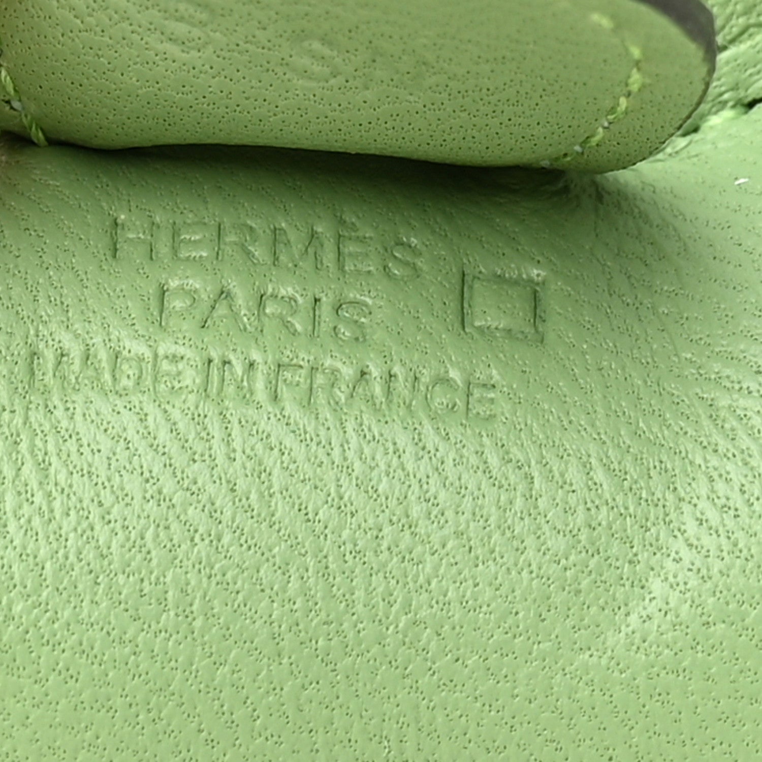 Milo Lambskin Matte Alligator Touch Grigri Rodeo Horse Bag Charm PM Vert Criquet Vert D'eau