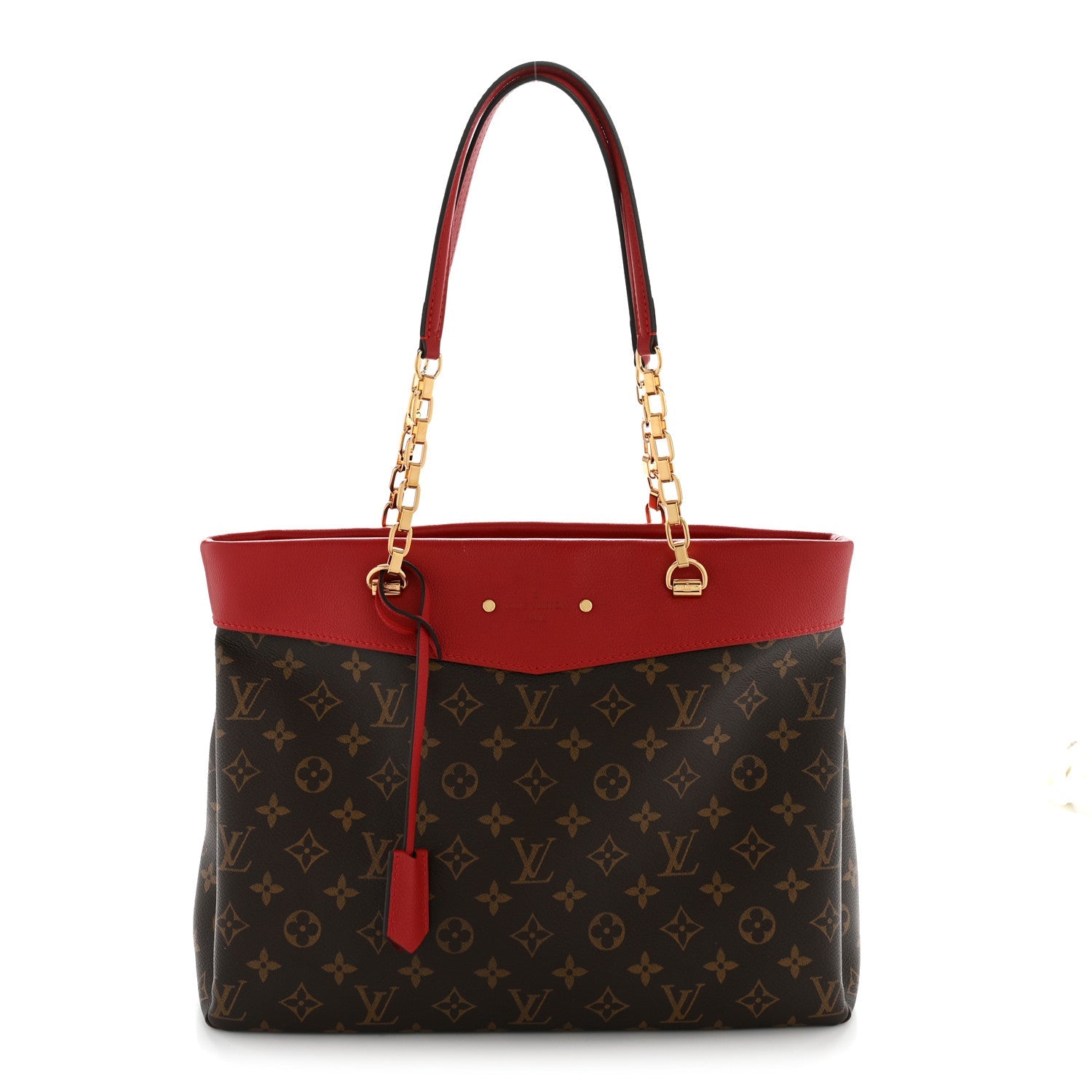 Monogram Pallas Shopper Cherry