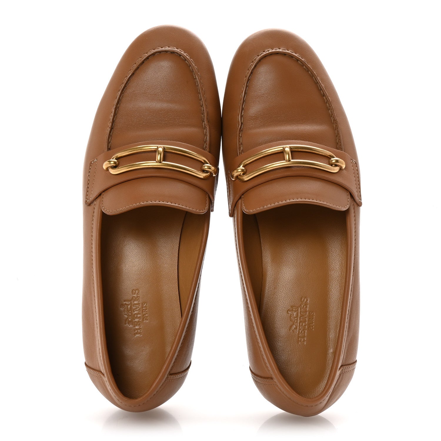 Calfskin Colette Loafer 36.5 Naturel