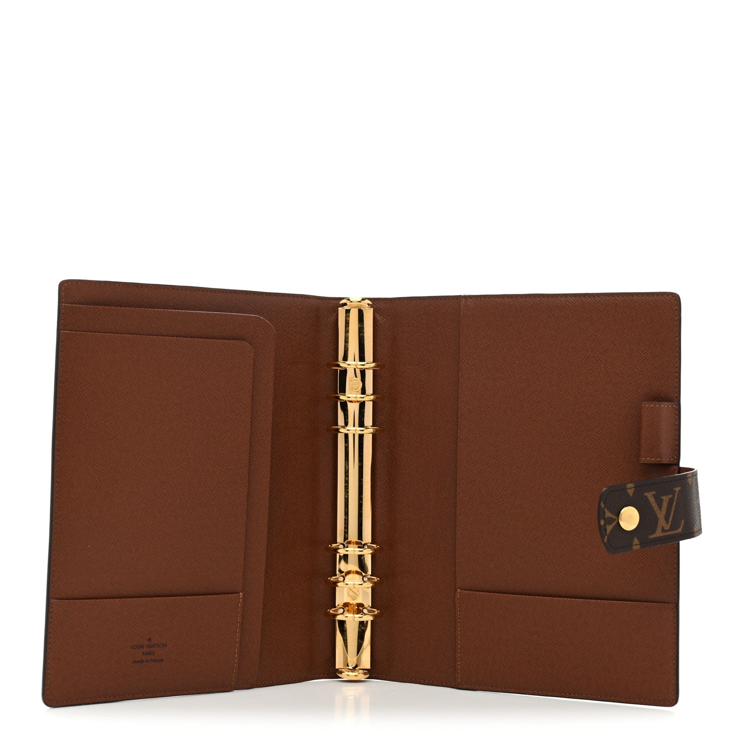 Monogram Large Ring Agenda Cover