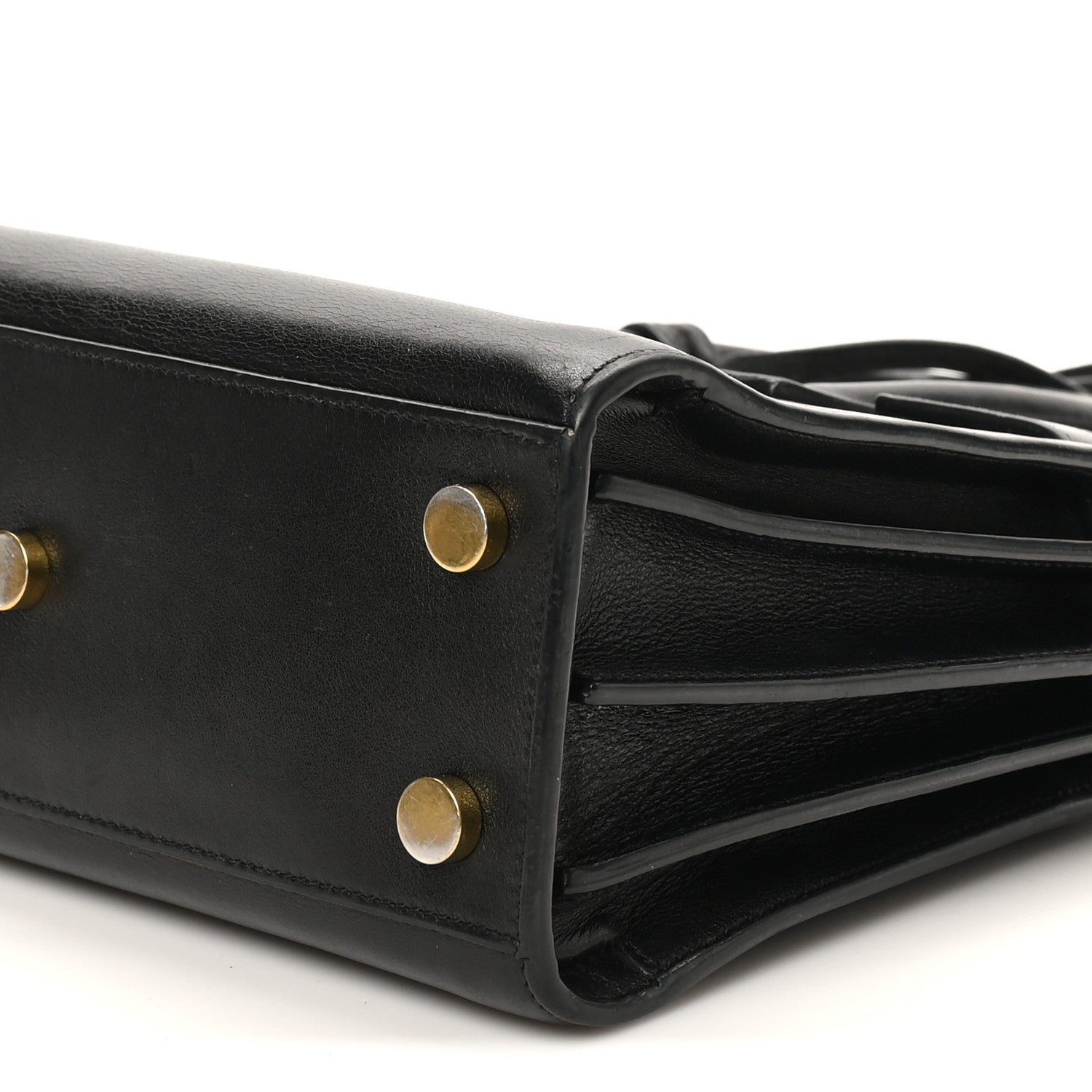 Calfskin Nano Sac De Jour Black
