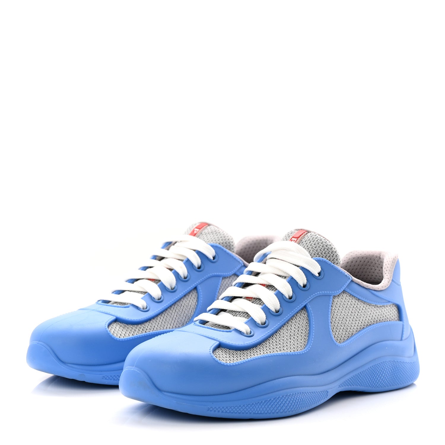 Soft Rubber Mesh Mens America's Cup Sneakers 41 Blue