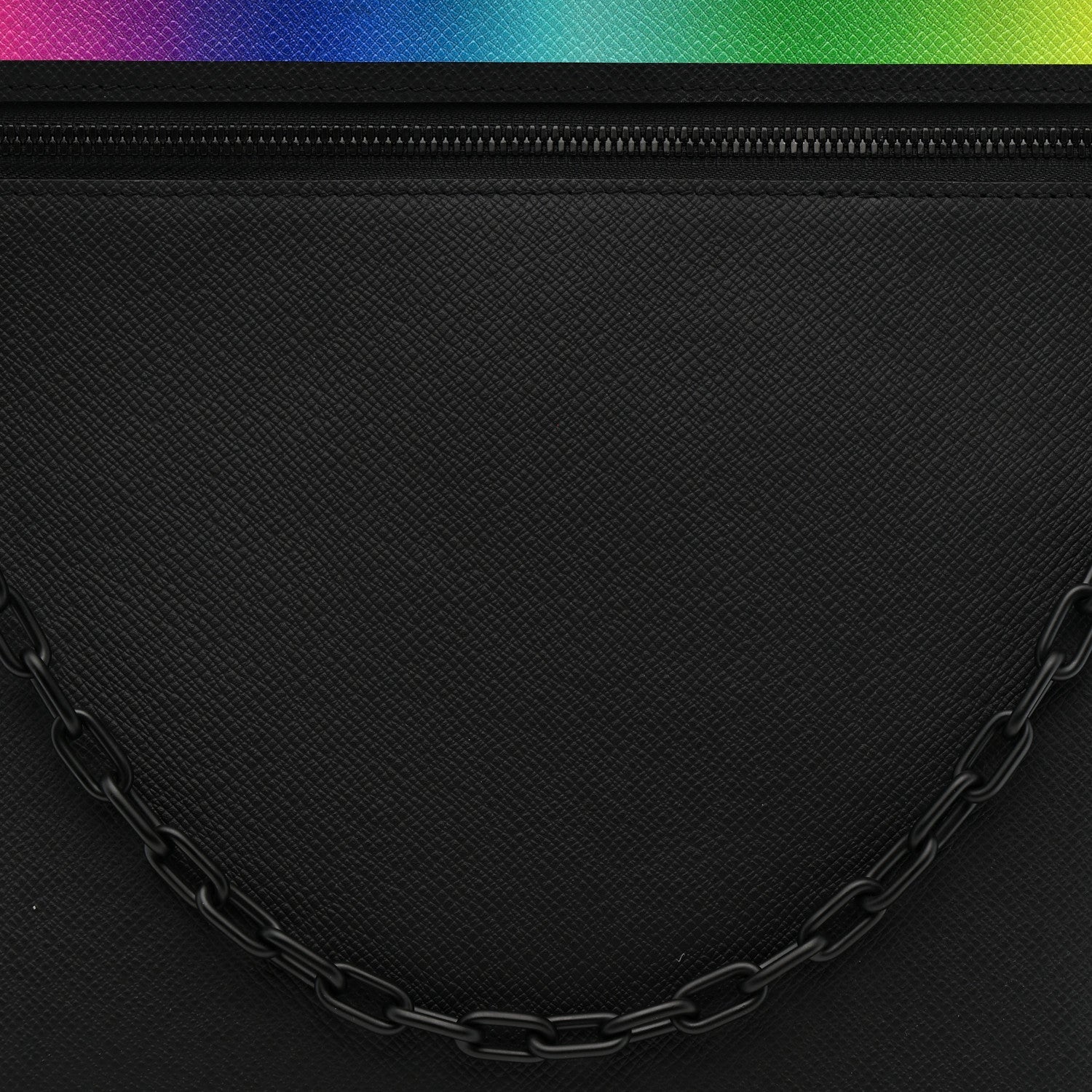 Taiga Rainbow Pochette A4 Black