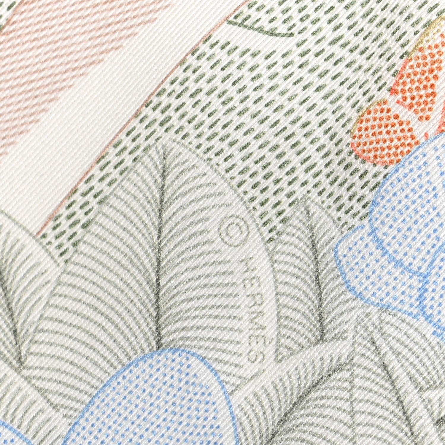 Silk Ivresse Au Vent Scarf 70 Bleu Pale Vert Amande