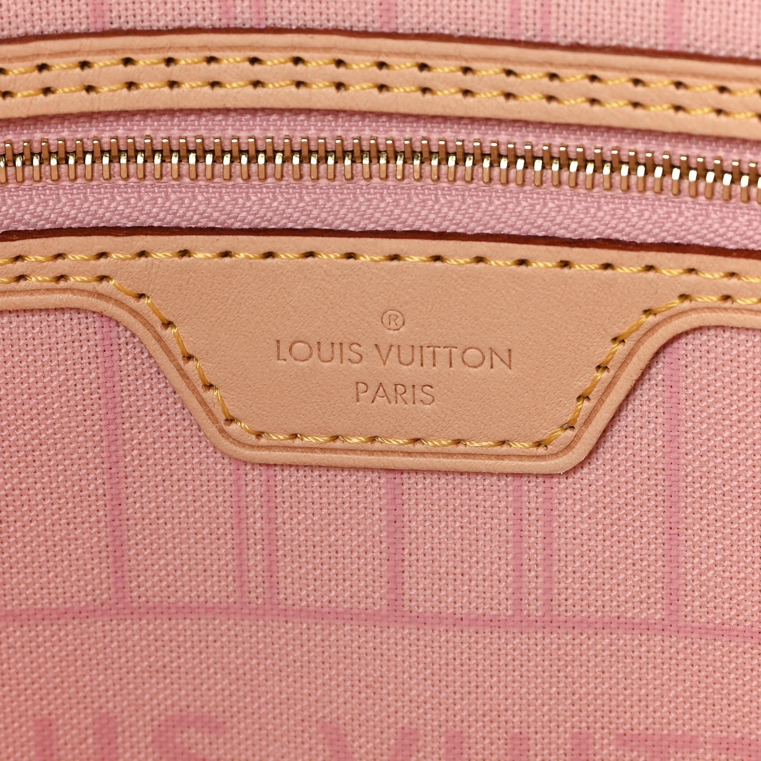 Damier Azur Neo Neverfull MM Rose Ballerine